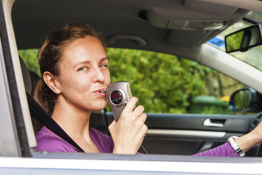 DWI breathalyzer test